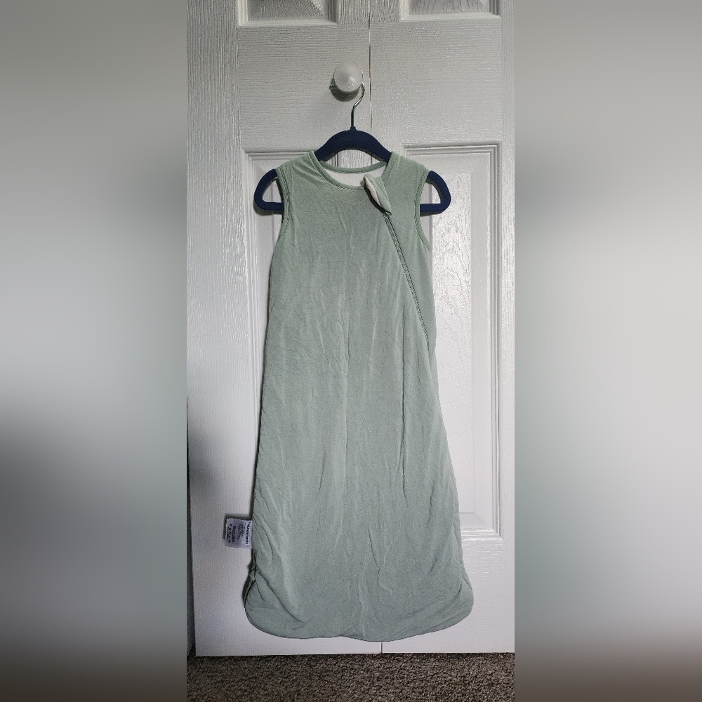 BubblePanda Sleepsack Wearable Blanket Sage Green Small 0-6 Months